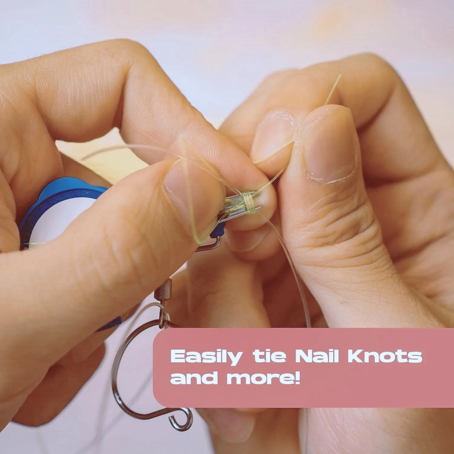 HookEze Fishing Nail Knot Tying Tool | Pack of 2