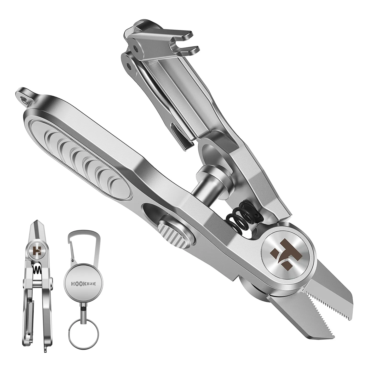HookEze Fishing Nipper & Retractable Tether Combo